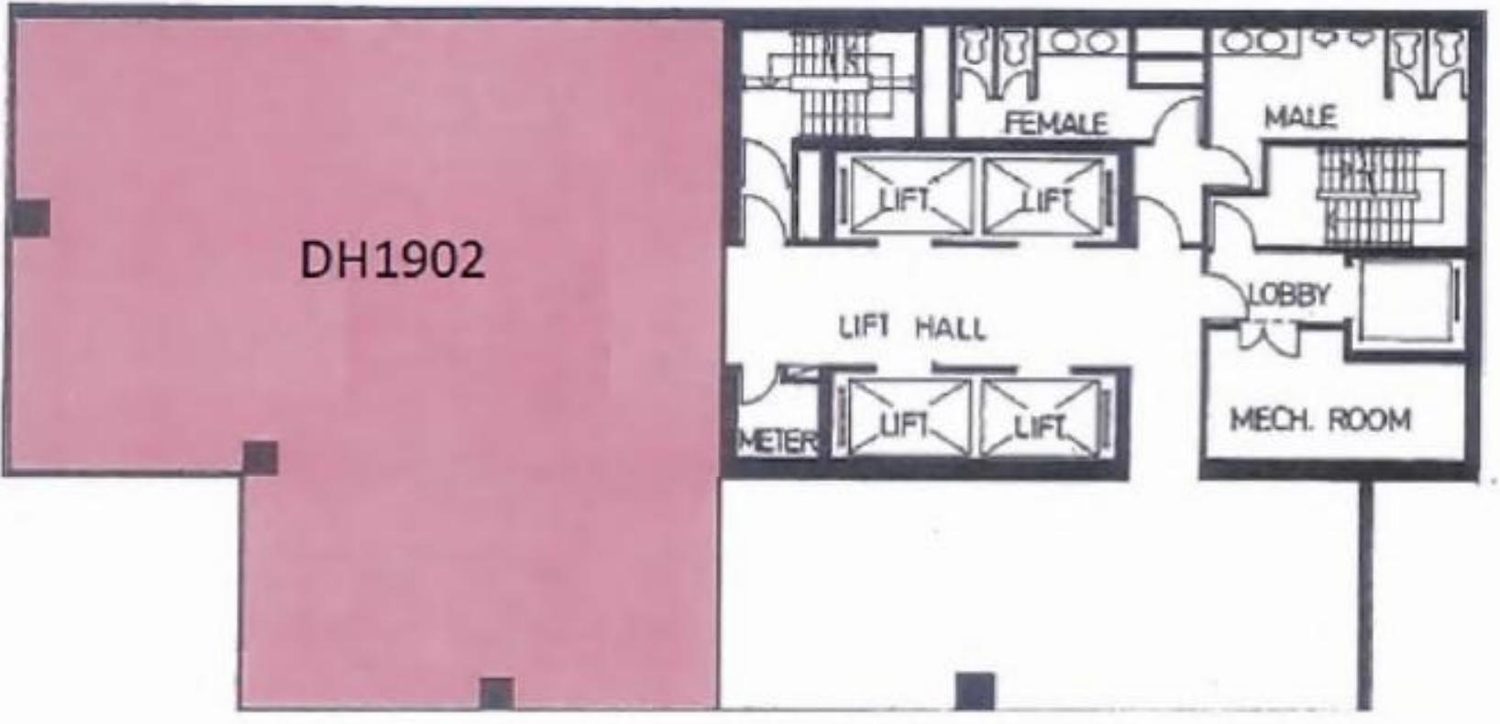 Unit 1902 floor plan