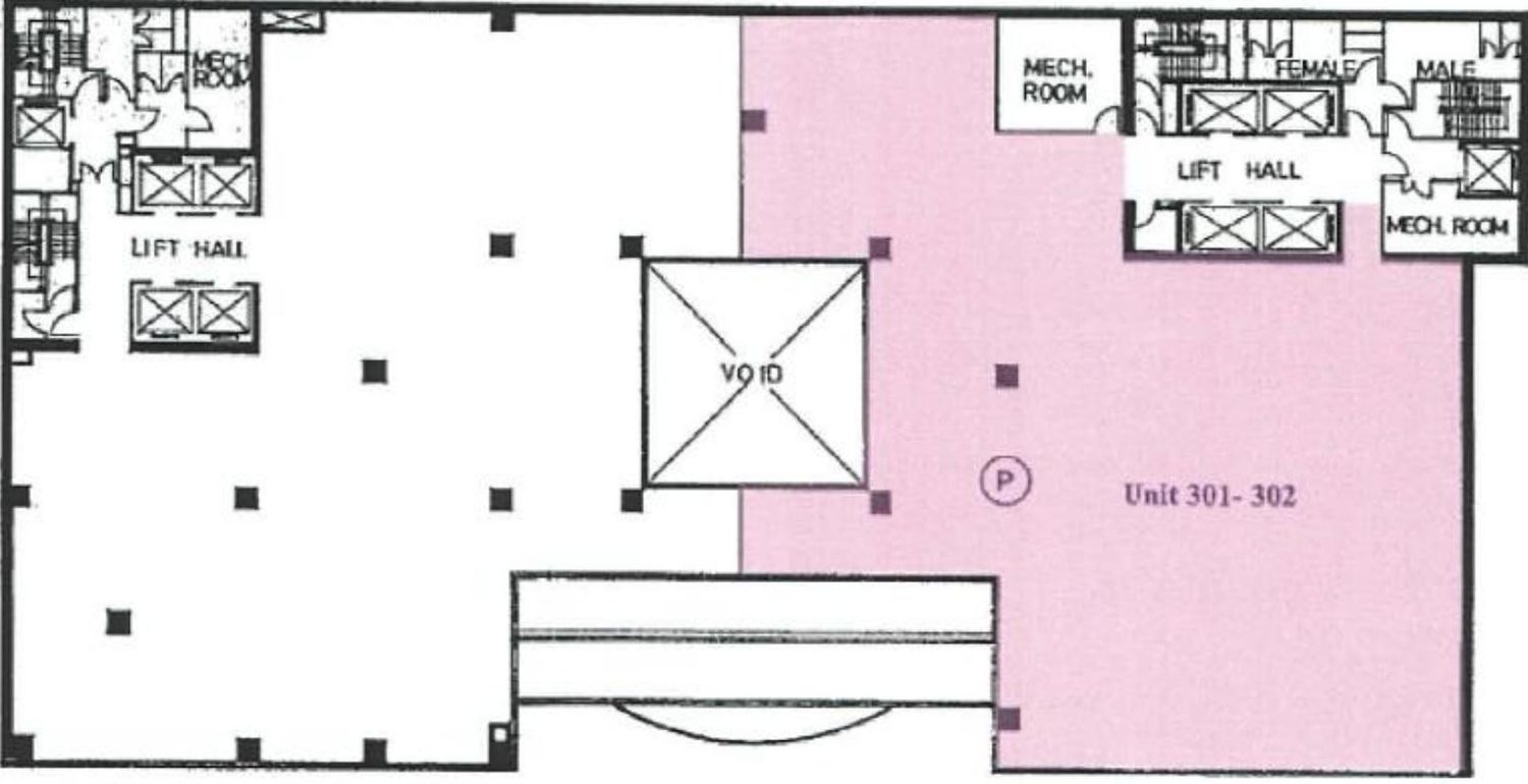 Unit 301-2 floor plan